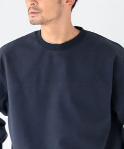 ▲B:MING by BEAMS / 起毛ポンチ クルーネック スウェットシャツ