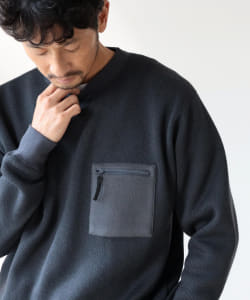 ▲B:MING by BEAMS / ライトフリース クルーネック スウェットシャツ