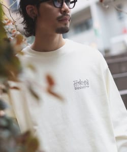 ▲Manhattan Portage x B:MING by BEAMS / 別注 プリント スウェット シャツ