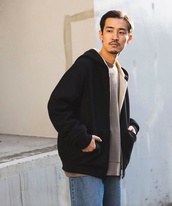 BEAMS GOLF POLARTEC フード付きジャケット BEAMS GOLF POLARTEC フード付きジャケット メンズウェア