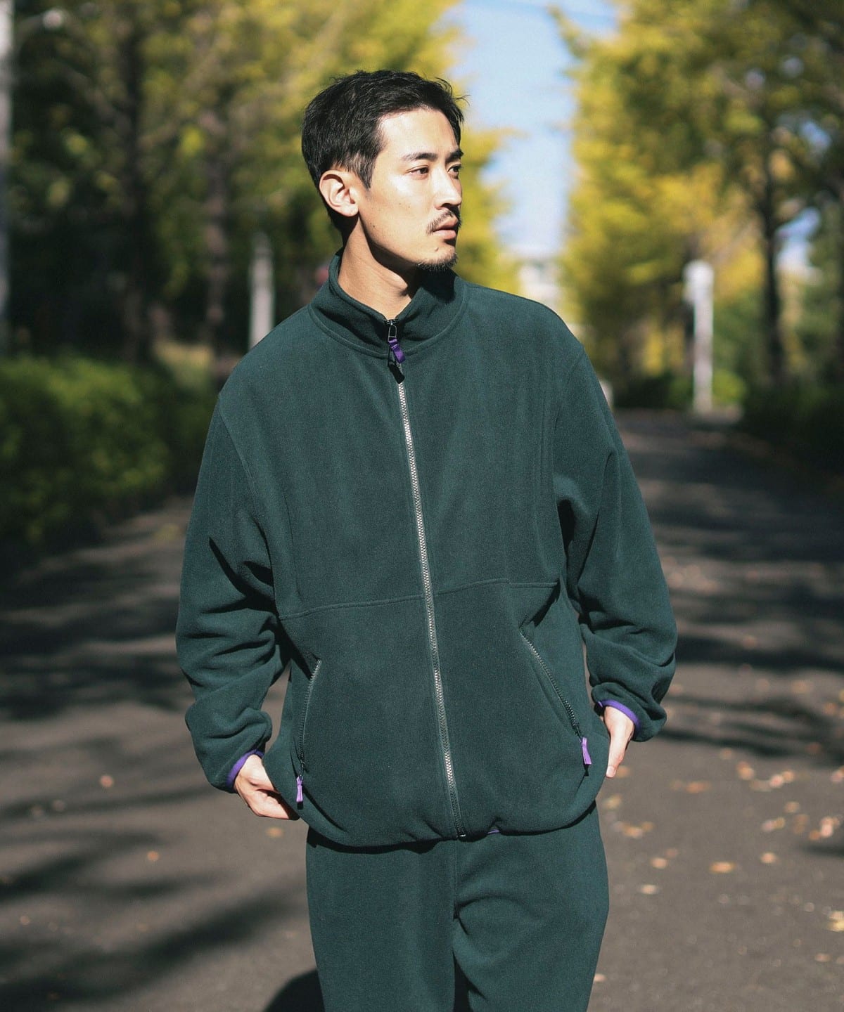 完売！【美品】極暖 BEAMS GOLF メンフィス フリース ブルゾン - ゴルフ