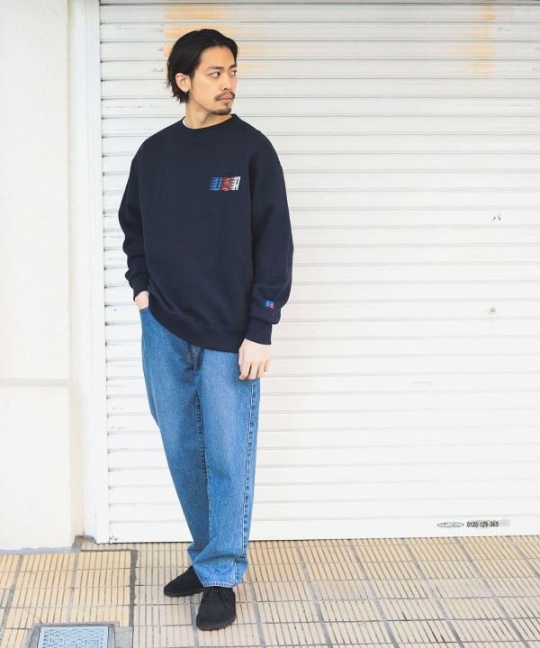 B:MING by BEAMS（ビーミング by ビームス）【8/1再値下げ】RUSSELL ATHLETIC / 別注 クルーネック スウェット  シャツ（トップス スウェット）通販｜BEAMS