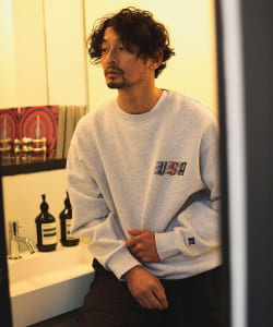 RUSSELL ATHLETIC x B:MING by BEAMS / 別注 クルーネック スウェット シャツ