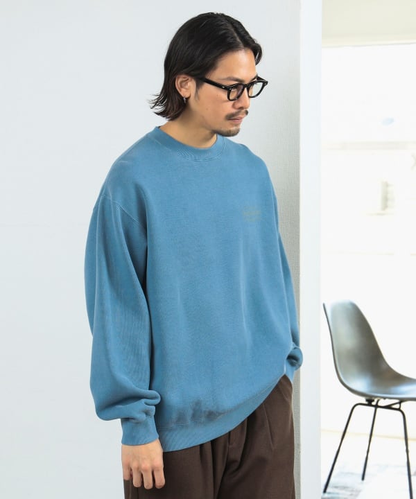 PICONE 水色 クルーネック トレーナー サイズM（CASA PICONE