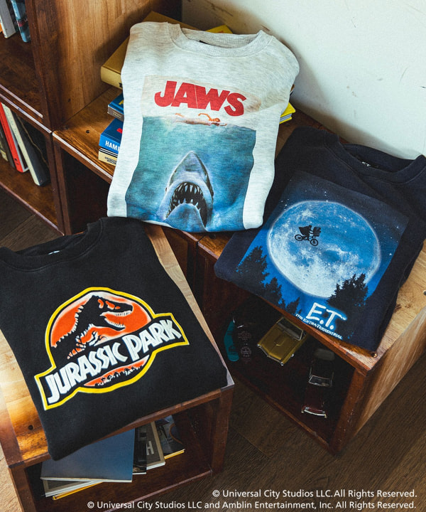 毎*す様 beams JURASSIC PARK スウェット B:MING by BEAMS（ビーミング by ビームス）△UIVERSAL / 別注