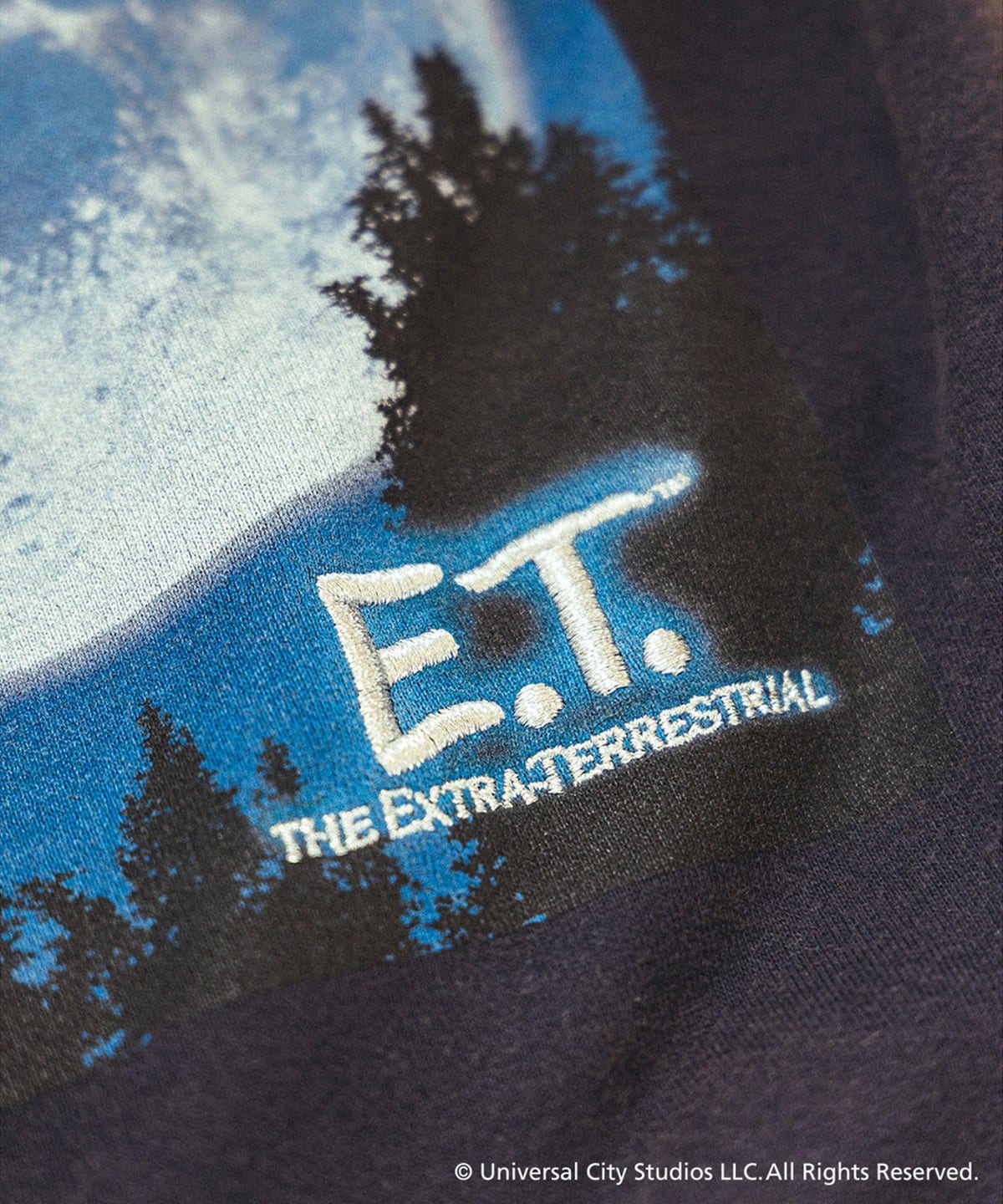 ▲UIVERSAL / 別注 プリント スウェット トップス MEN NAVY S ▲UIVERSAL / 別注 プリント スウェット トップス MEN NAVY S
