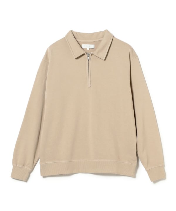 B:MING by BEAMS (B:MING by BEAMS) Color Half Zip Sweatshirt