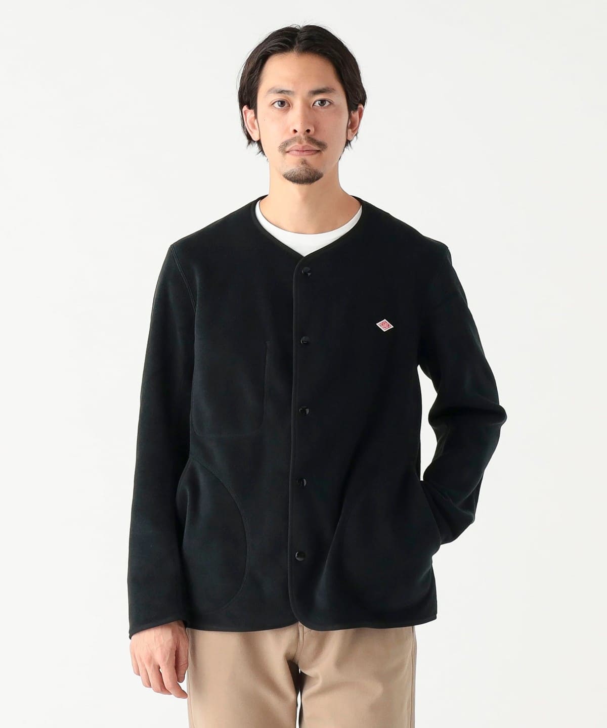 DANTON フリース　プルオーバー　ブラック DANTON フリースプルオーバー ブラック danton ダントン フリース プル