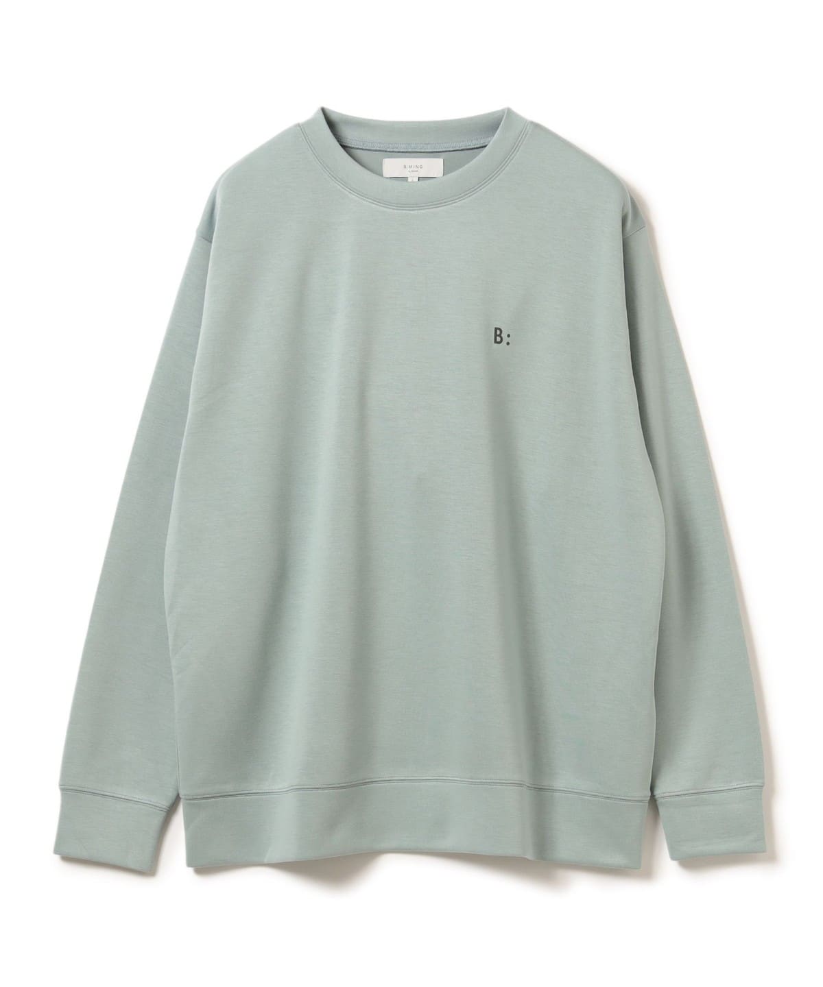 ポンチ ワンポイント クルーネック カットソー トップス MEN GREEN M ポンチ ワンポイント クルーネック カットソー トップス MEN GREEN M