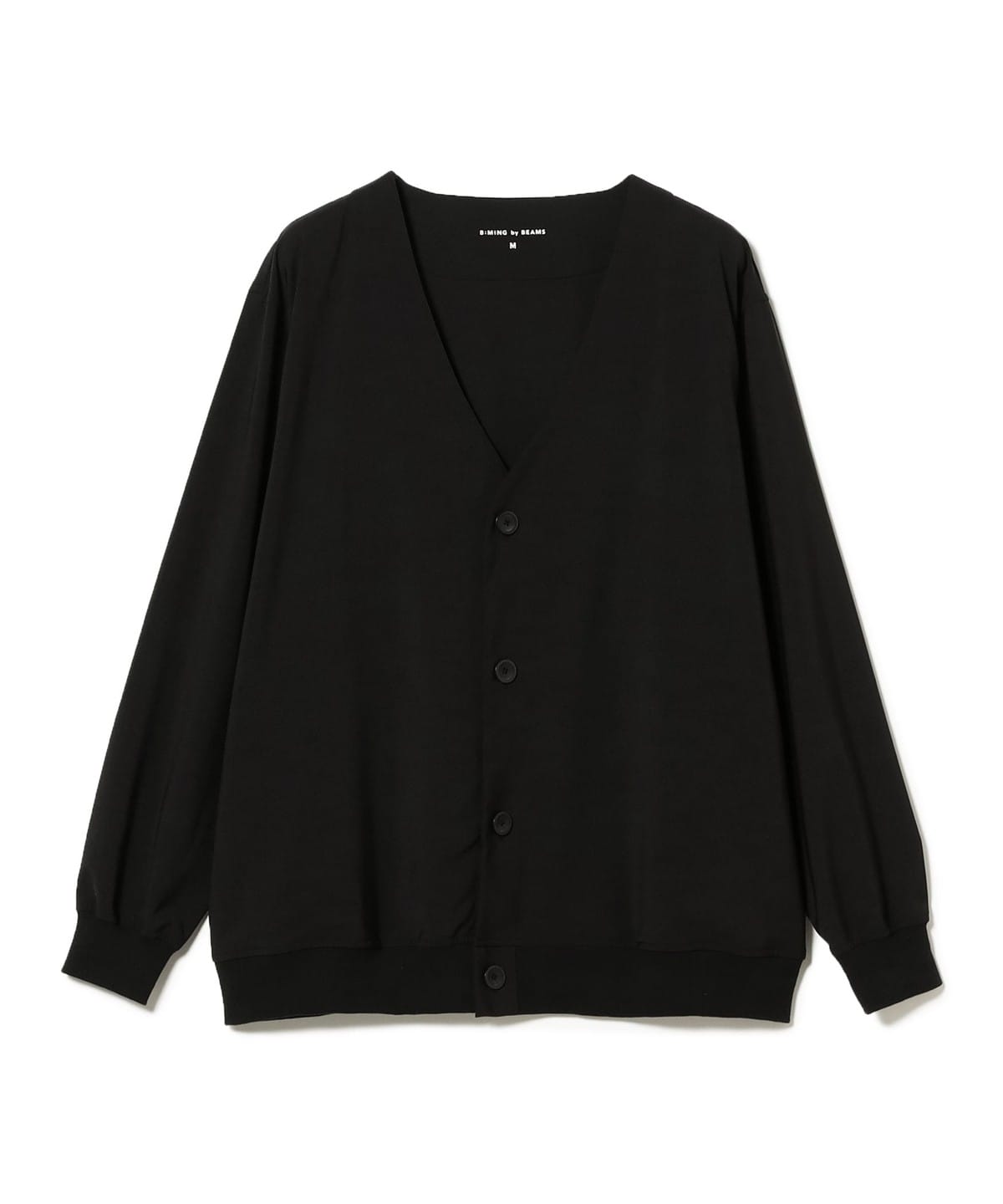 吸水速乾 接触冷感 トロピカル ポリエステル カーディガン トップス MEN BLACK L 吸水速乾 接触冷感 トロピカル ポリエステル カーディガン トップス MEN BLACK L