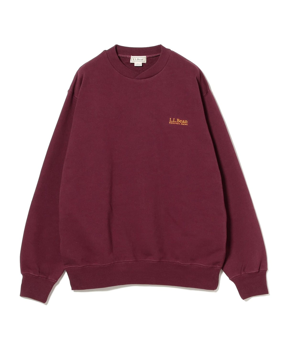 L. L.Bean エル・エル・ビーン / Smithfield Crewneck Sweatshirt トップス MEN Bordeaux M L. L.Bean エル・エル・ビーン / Smithfield Crewneck Sweatshirt トップス MEN Bordeaux M
