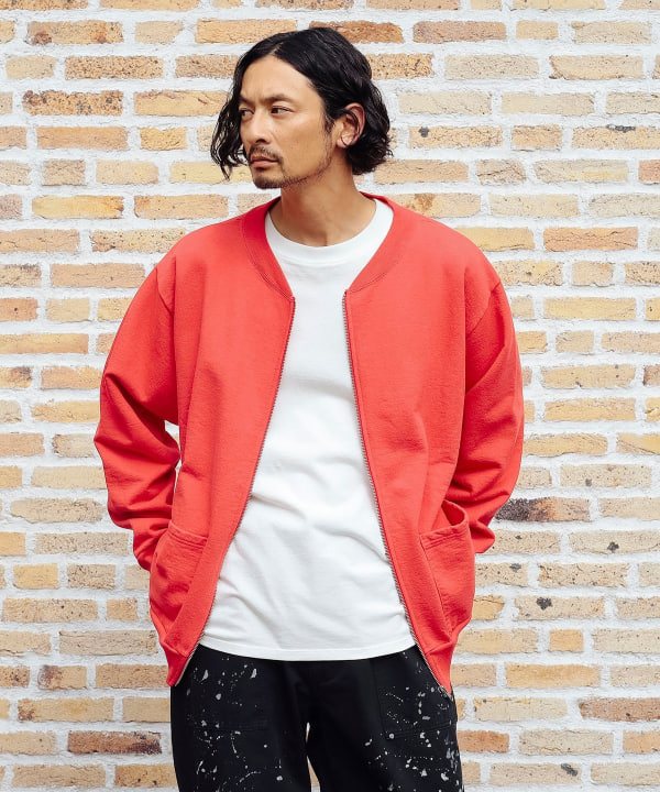 ワラワラスポーツ×BEAMS スウェットカーデ B:MING by BEAMS(ビーミング by ビームス)【別注】WALLA WALLA