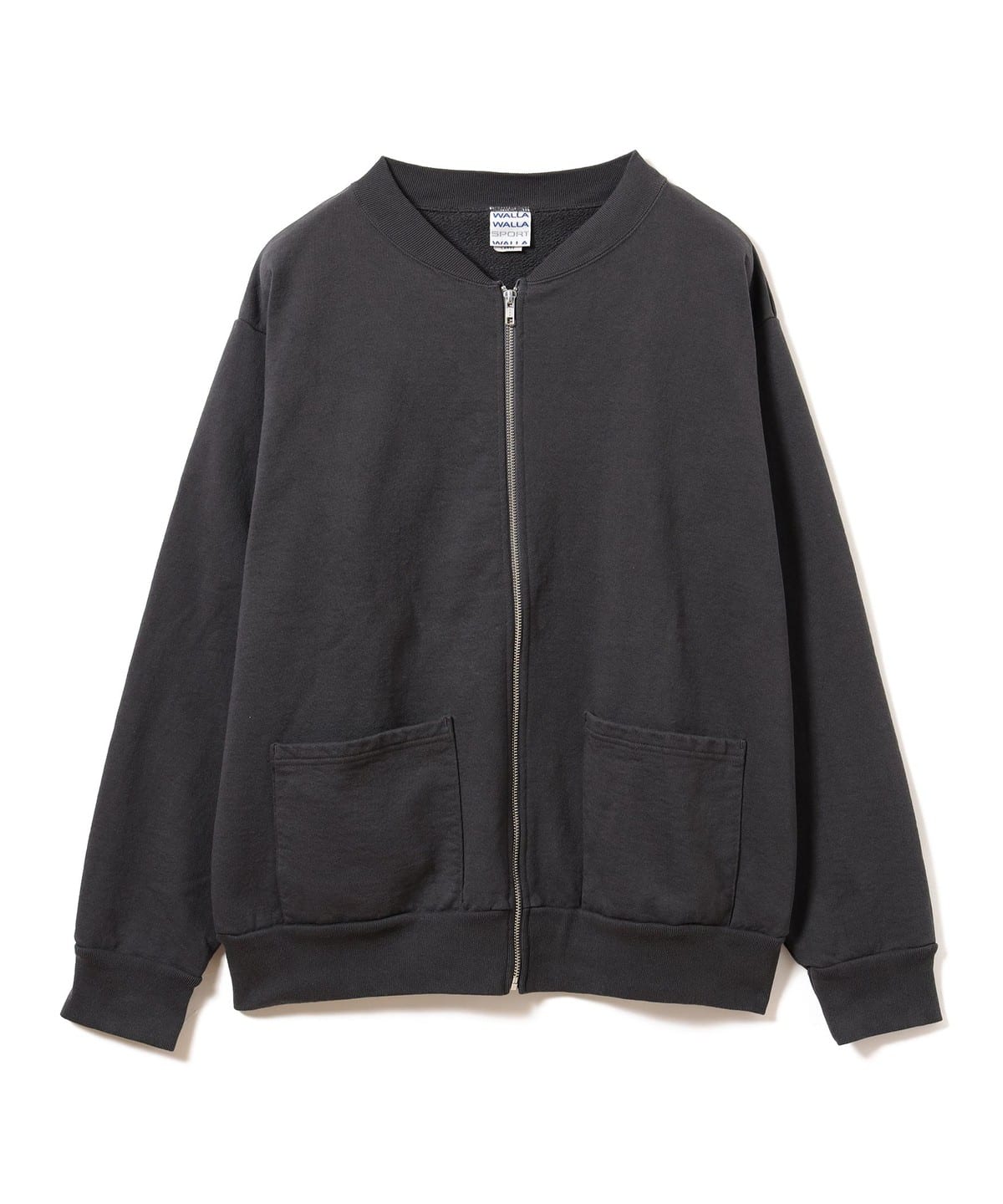 【別注】WALLA WALLA SPORT ワラワラスポーツ / クルーネック カーディガン トップス MEN USED BLACK M 【別注】WALLA WALLA SPORT ワラワラスポーツ / クルーネック カーディガン トップス MEN USED BLACK M