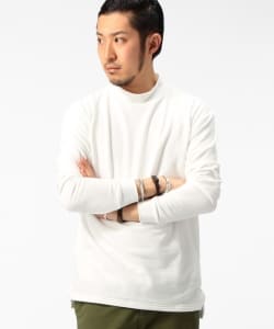 ▲B:MING by BEAMS / ミニ裏毛モックネックT
