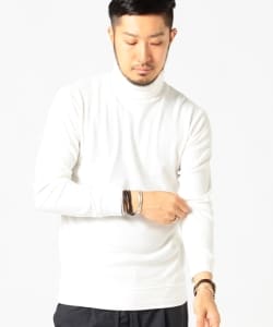 ▲B:MING by BEAMS / スーピマコットンスムースタートルネックTシャツ