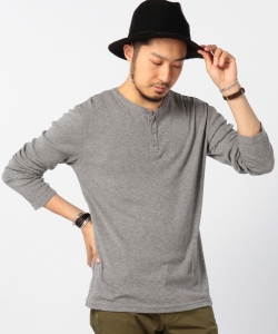 ▲B:MING by BEAMS / スラブフライスヘンリーネックTシャツ