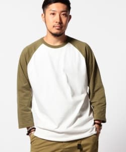 ▲B:MING by BEAMS / “HEAVY WEIGHT” ラグラン7分袖Tシャツ