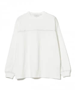 ▲B:MING by BEAMS / ヘビースラブ カラーステッチ フットボール カットソー