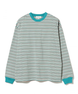 ▲＜UNISEX＞ B:MING by BEAMS / ヘビーウェイト ボーダー クルーネックカットソー