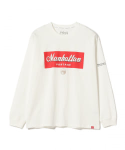 ▲Manhattan Portage / ロゴプリント カットソー