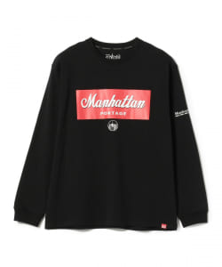 ▲Manhattan Portage / ロゴプリント カットソー