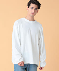 SIMPLE YET リサイクルコットン ロングスリーブ Tシャツ