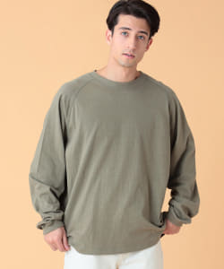 SIMPLE YET リサイクルコットン ロングスリーブ Tシャツ