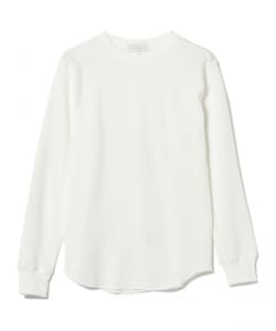 ▲B:MING by BEAMS / ハニカムサーマル クルーネック カットソー
