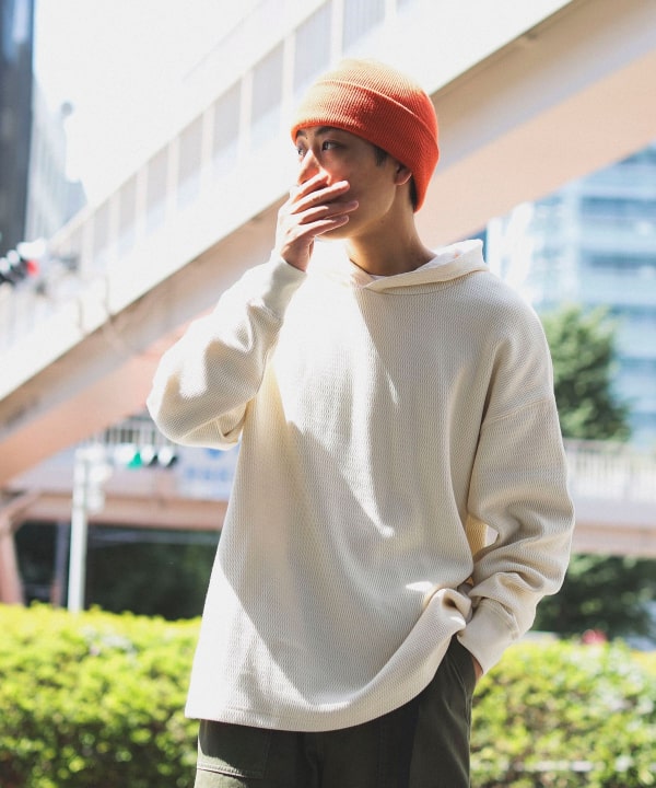【美品】　AK+1 パーカー　38 ビームス Demi-Luxe BEAMS（デミルクス ビームス）の「AK+1 / フード