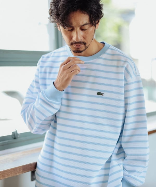 B:MING by BEAMS（ビーミング by ビームス）【別注】LACOSTE / カノコ ボーダー ロングスリーブ  Tシャツ（Tシャツ・カットソー Tシャツ）通販｜BEAMS