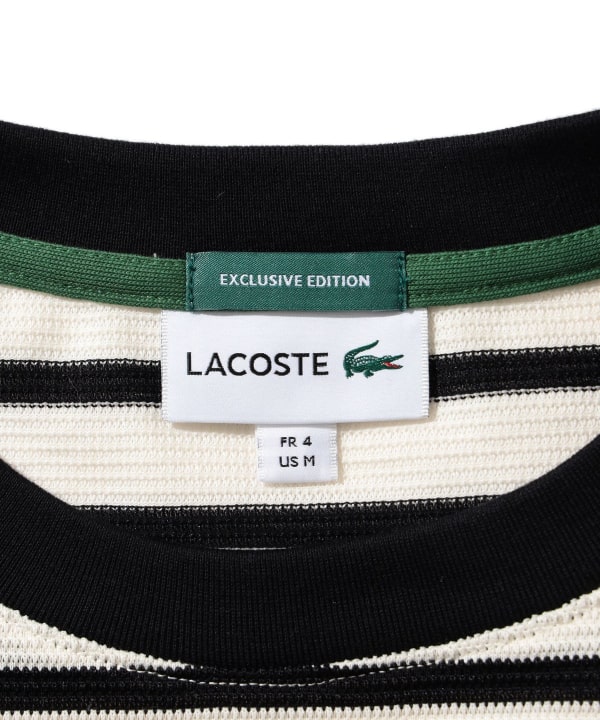 B:MING by BEAMS（ビーミング by ビームス）【別注】LACOSTE / カノコ ボーダー ロングスリーブ Tシャツ（Tシャツ・カットソー  Tシャツ）通販｜BEAMS