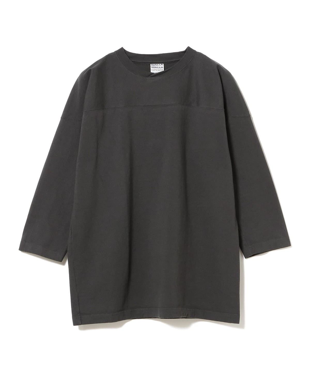 WALLA WALLA SPORT ワラワラスポーツ / 9oz 3/4 FOOTBALL TEE Tシャツ・カットソー MEN USED BLACK M WALLA WALLA SPORT ワラワラスポーツ / 9oz 3/4 FOOTBALL TEE Tシャツ・カットソー MEN USED BLACK M