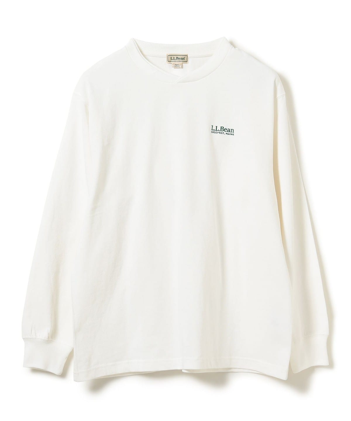 L. L.Bean エル・エル・ビーン / Union Long-Sleeve Tee Tシャツ・カットソー MEN WHITE L L. L.Bean エル・エル・ビーン / Union Long-Sleeve Tee Tシャツ・カットソー MEN WHITE L