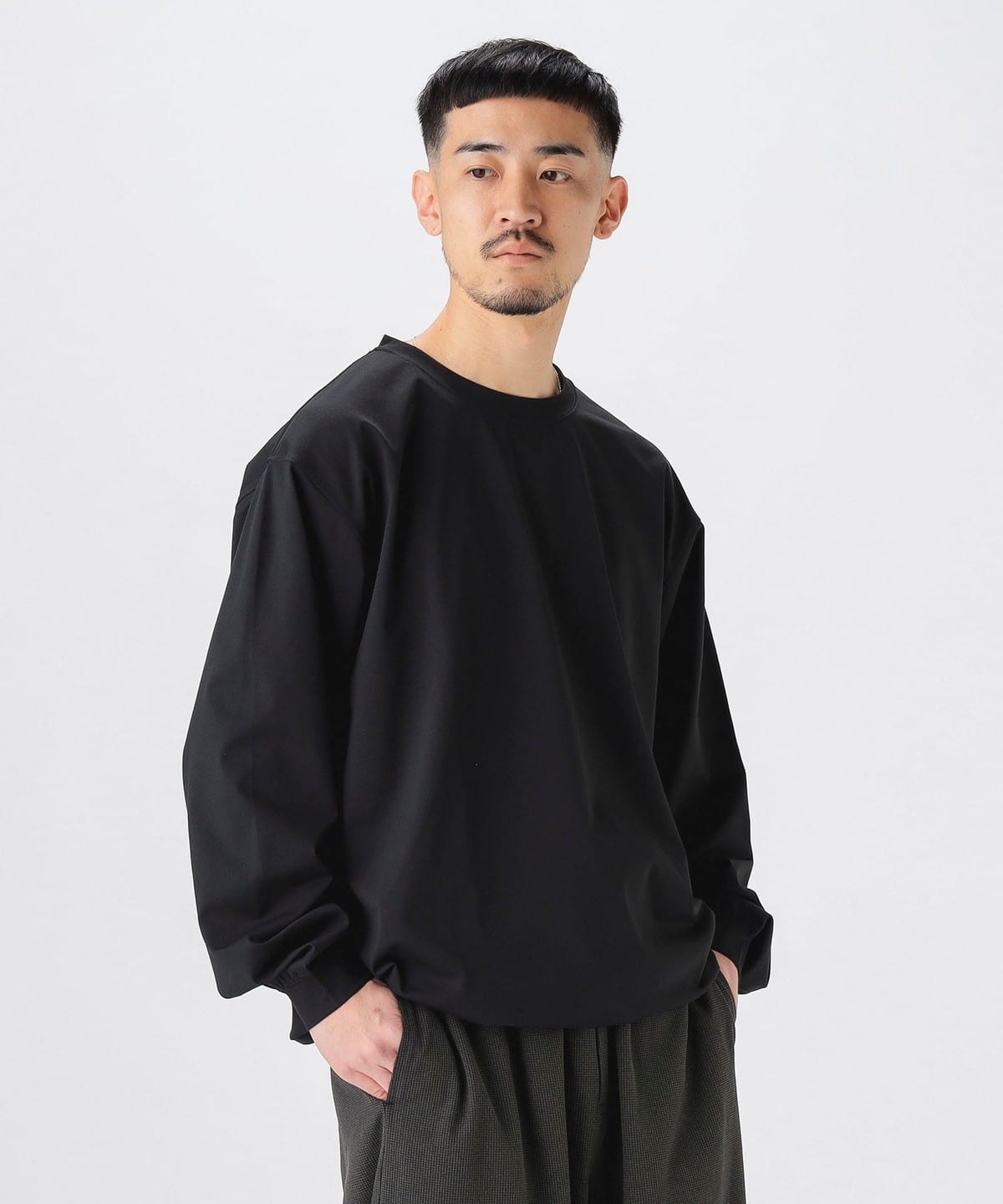 【4/24新規値下げ】クイックドライ クルーネック カットソー Tシャツ・カットソー MEN BLACK M 【4/24新規値下げ】クイックドライ クルーネック カットソー Tシャツ・カットソー MEN BLACK M