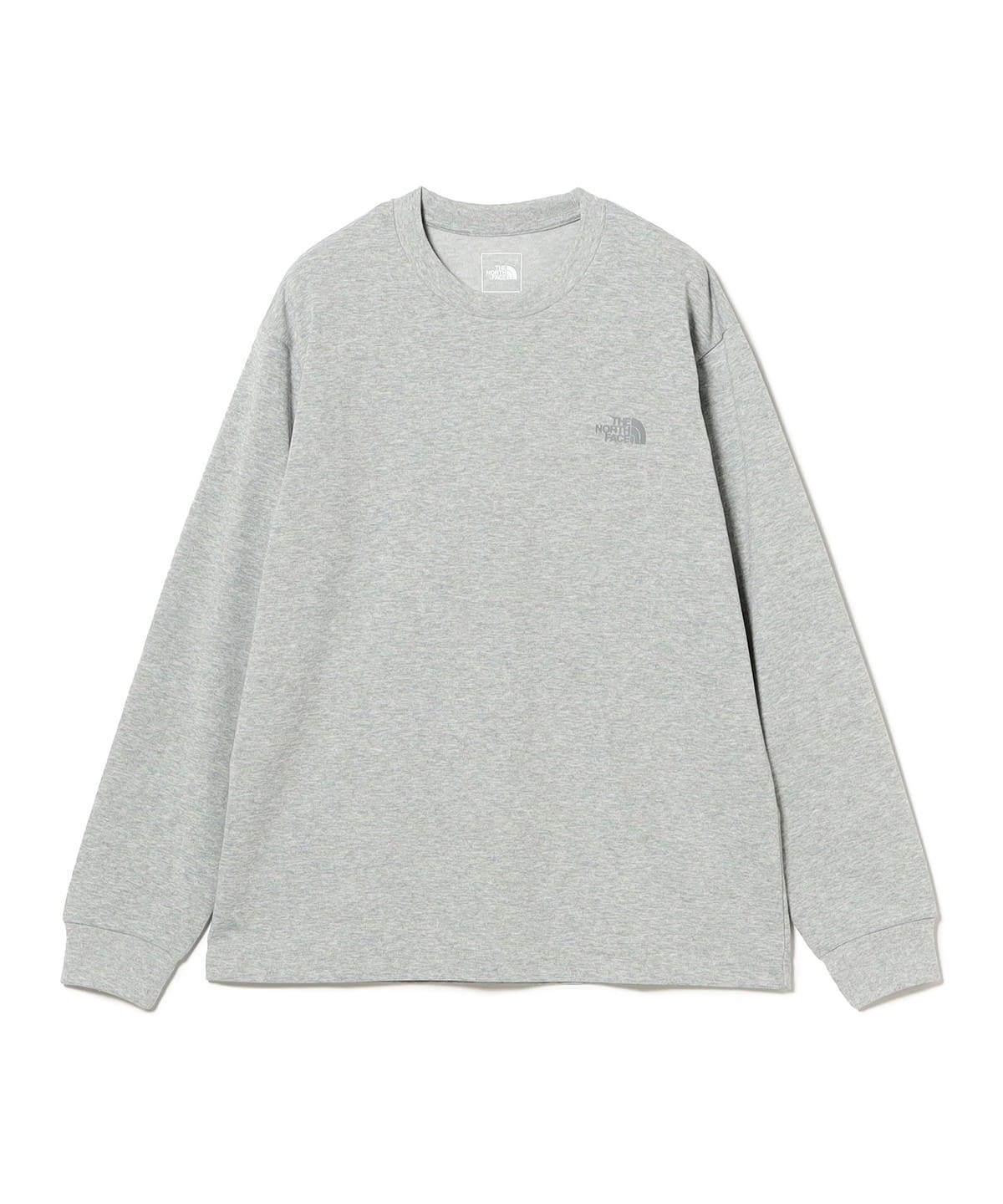 THE NORTH FACE ザ・ノース・フェイス / ロングスリーブ バックスクエア ロゴティー Tシャツ・カットソー MEN ミックスグレー M THE NORTH FACE ザ・ノース・フェイス / ロングスリーブ バックスクエア ロゴティー Tシャツ・カットソー MEN ミックスグレー M