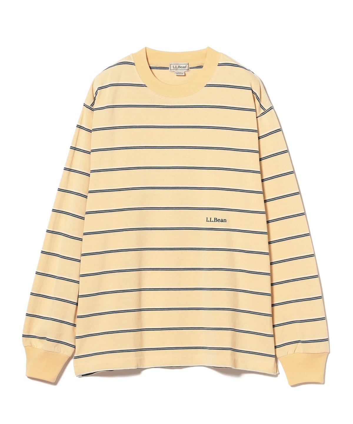L. L.Bean エル・エル・ビーン / Union Long Sleeve Stripe Tee Tシャツ・カットソー MEN Beige XL L. L.Bean エル・エル・ビーン / Union Long Sleeve Stripe Tee Tシャツ・カットソー MEN Beige XL