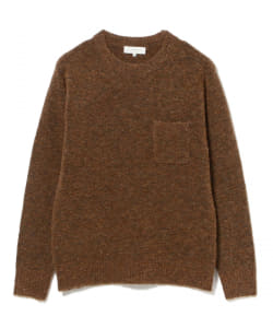 ▲B:MING by BEAMS / 5ゲージ ストレッチ クルーネックニット