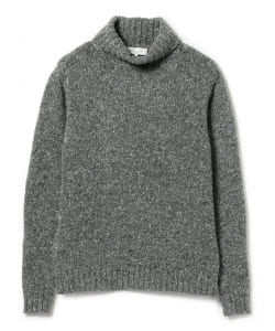 ▲B:MING by BEAMS / 3ゲージ カラーネップ タートルネックニット