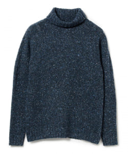 ▲B:MING by BEAMS / 3ゲージ カラーネップ タートルネックニット