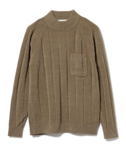 ▲B:MING by BEAMS / 5ゲージ モールリブ モックネック ニット