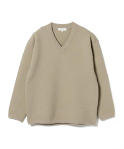 ▲B:MING by BEAMS / ウォッシュ ドロップ Vネックニットセーター