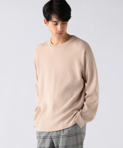▲B:MING by BEAMS / 12ゲージ ドロップショルダー クルーネックニット 20