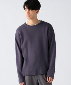 ▲B:MING by BEAMS / 12ゲージ ドロップショルダー クルーネックニット 20