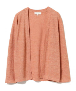 ▲B:MING by BEAMS / 12ゲージ リネンミックス カーディガン