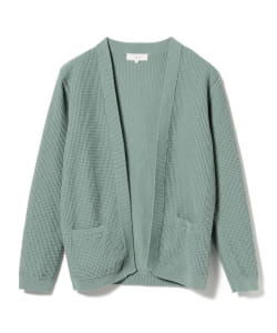 ▲B:MING by BEAMS / 9ゲージ ワッフル ノーボタン カーディガン