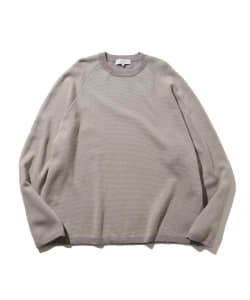 ▲B:MING by BEAMS / ミジンボーダー ダブルフェイス カットソー
