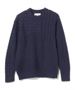 ▲B:MING by BEAMS / 5ゲージ エココットン アランニット