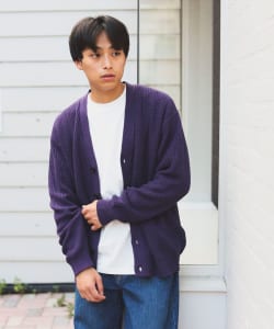 片畦 リラックス カーディガン