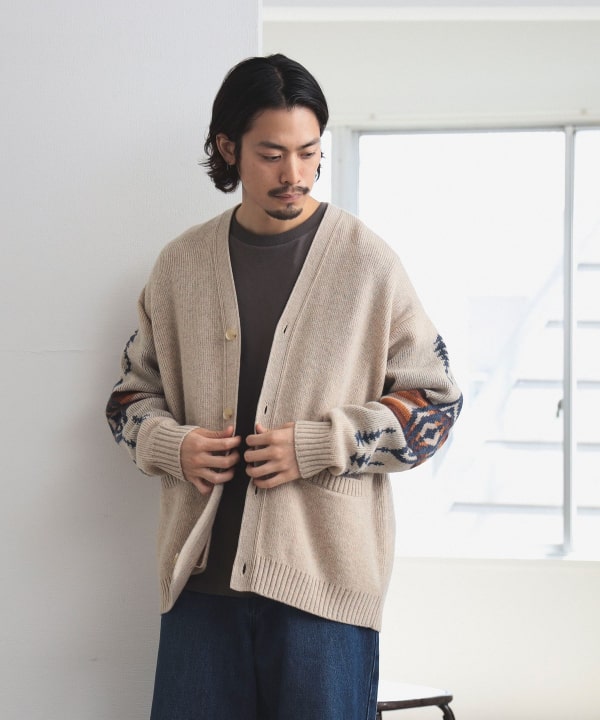 送料込】PENDLETON ロングニットカーデガン メンズカジュアル