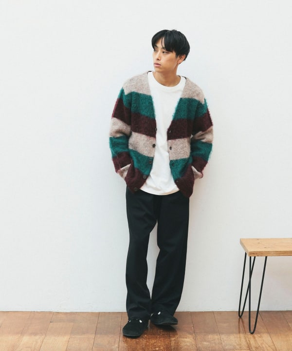 B:MING by BEAMS B:MING by BEAMS Jacquard Shaggy Border